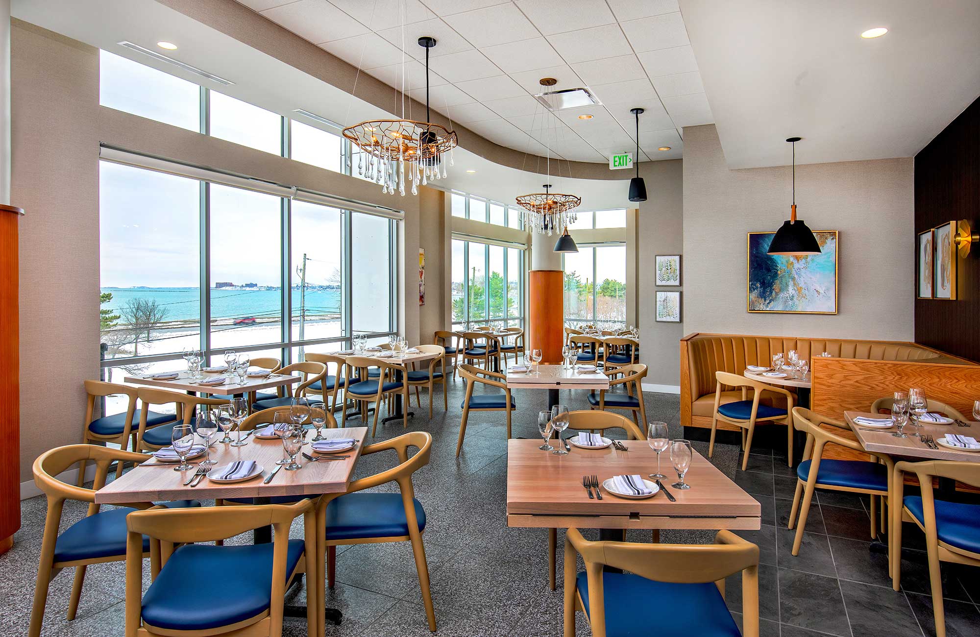Mission Beach Restaurant Dining Area